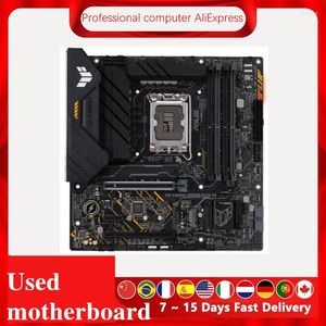 Материнские платы Asus Tuf Gaming B660M-Plus D4 Оригинальный рабочий стол Intel B660 DDR4 Motherboard LGA 1700 Поддержка 12400F 12400 I3 12100F