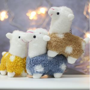 UPS ALPACA плюшевая игрушка Alpaca Подвеска для ягненка глупая милая сумка для сети для сети подарка