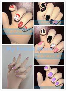 Party Masks Luxury Customized Nails Service For Skin Zentai Gloves With Fake Nail Art