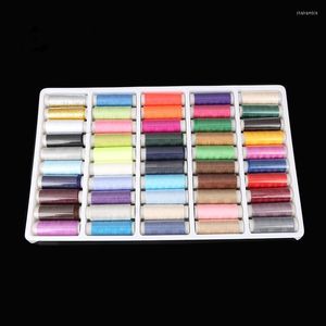 Clothing Yarn Sewing Thread 50 Colors Includes Gold&Silver Embroidery High Quality Machine And Hand Supplies