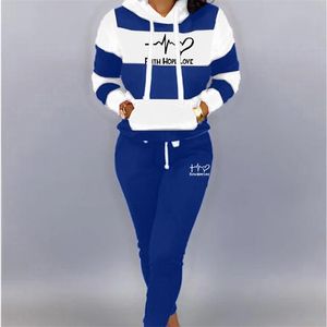 Cal￧as de duas pe￧as de duas pe￧as 2 set Spring Autumn Tracksuit Women Selto moletom Hoodiespants Sportwear Sports Sports Suited Hoodies 220919