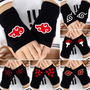 Party Supplies Ninja Cosplay Animation Ming Ren Zhu Peripheral Half Palm Finger Gloves Cotton Adult Barn Rollspel Tillbehör