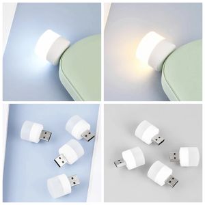 USB Book Light Mini Night Light Bedside Lamp f￶r barn Baby Bedroom Wall Socket Computer Mobile Power Charging