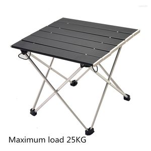 Camp Furniture Portable Foldable Table Camping Outdoor Computer Bed Tables Picnic Aluminium Alloy Ultra Light Waterproof Durable Fold