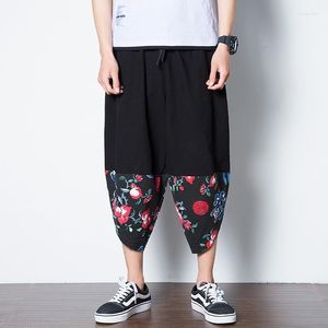 Ethnische Kleidung Männer Hosen Harajjuku Hose Traditionelle Chinesische Für Online-Shop Harajuku Punk Lose Hosen TA220