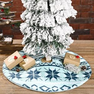 Christmas Decorations 2022 Merry Decor For Home Knitting Snowflake Mini Tree Xmas Skirt Natol Noel Happy Year