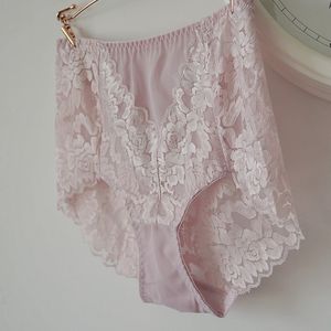 Kvinnor Underkläder Lady Panties Knicker för Girl Femal Lace Linglingies 5st/Pack Acceptera Mix Color