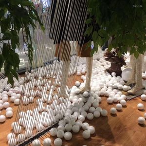 パーティーデコレーションホワイトフォームボール滑らかなポリスチレン発泡スチロールラウンドボール用DIYアートクラフトオーナメントスクールプロジェクトの装飾