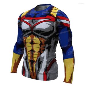 Camisetas masculinas camisetas masculinas roupas de fitness treinamento esportivo primavera e outono de manhã executando equipamento de manga longa seca rápida