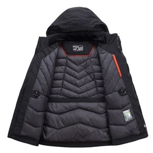 Piumino da uomo Parka Giacca da anatra bianca di alta qualità Uomo Cappello invernale spesso staccato Parka caldo Impermeabile antivento -30 gradi 3069 220919