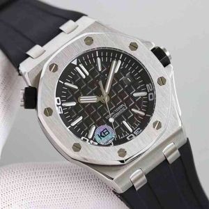 Luxury Watch for Men Mechanical Watches S helautomatiska JF 15400 Silikon Steel Band Business Swiss Brand Sport Wristatches