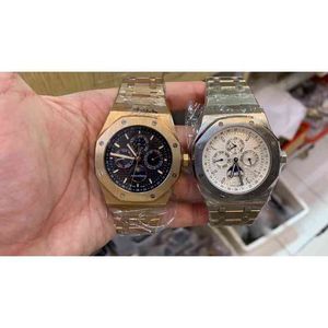 Luksusowe zegarek dla mężczyzn Mechaniczne zegarki Moonphase Crno 45 mm marki premium aaa kay03watch 22 szwajcarskie marki sportowe