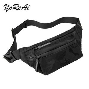 New Fanny Pack Banana Bag Marsupi Travle Women Hip Bag Hip Bum Pocket per Girl Men Beach Hiking Sling Chest Day Backpack J220705