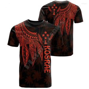 Camisetas masculinas de camisetas masculinas e pescoço redondo 3D feminino 2022 Summer 8 Designs de padrões florais moda