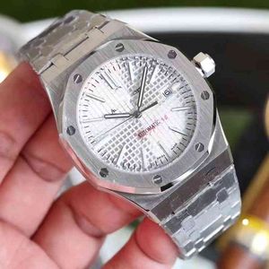 Luxury Watch for Men Mechanical Watches Roya1 0AK S Sports Waterproof Premium Cool Hollow Offshore Glow 15710 Swiss Brand Sport Wristatches