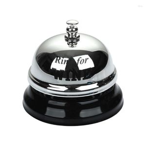 Party Supplies Call Bell Sturdy And Durable Construction Universal Use For Restaurants Home Black Blue Gold Silver Desk Big Button