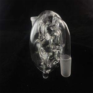 透明ガラス水ギセルスイス灰キャッチャー喫煙セット工場直接価格の譲歩