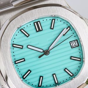 Nautilus Watch 5711 1A Элегантные спортивные серии Мужские часы для мужчин Автоматический механический диаметр 40x9 мм качественный качественный качественный.