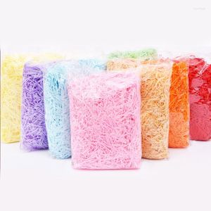 Party Decoration Candy Box Filler Shred Papel Birthday Strenged Gift Boxes Valentine Crinkle Cut