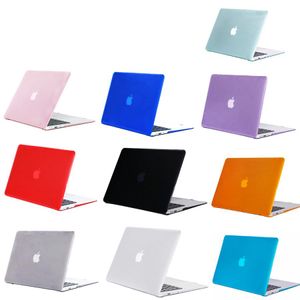 Crystal Clear Full Protective Cases Laptop Case for MacBook Pro 16 Inch A2141 Mac Air 13.3 12 15.4 