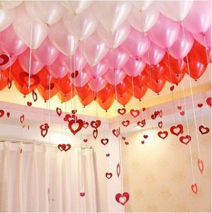 200 PCS White LaTex Balloons متنوعة الزفاف لصالح ديكورات حفلة عيد الميلاد أو ألوان أخرى