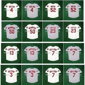 GLA2013 World Series Vintage Jersey Yadier Molina Adam Wainwright David Freese Matt Carpenter Matt Holliday Carlos Beltran Michael