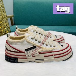 XVESSELS/GEOLL Lüks Ayakkabı Silindir Sıradan Ayakkabı Vanness Wu G.O.P Alçak Vulkanize Dantel Sneaker Siyah Beyaz Kırmızı Sarı Hayvan Baskı Şeker Pembe Ho3c