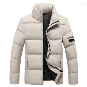 Piumini da uomo Parka da uomo Parka da uomo Capispalla caldo Marca Slim Cappotti da uomo Giacca a vento casual trapuntata Bomber M-5XL