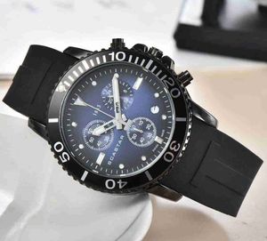 Scastar2024 stylish men's sport watch three pin display calendar top brand designer watch 1853 silicone strap