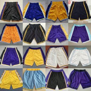 Nuovi pantaloncini da basket Uomo Classico Anthony James Davis Pantaloni hip pop Pantaloni sportivi con cerniera Westbrook Schroder Beverley Nunn Toscano-Anderson Jones Short