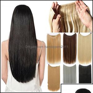 Loop Micro Cring Hair Extensions продукты 22 26 дюймов прямые синтетические высокотемпературные топоры Otaic