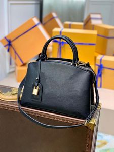 정품 가죽 가방 여성 패션 엠보싱 핸드백 어깨 메신저 가방 PETIT PALAIS Tote GRAND PALAIS Satchel M58916