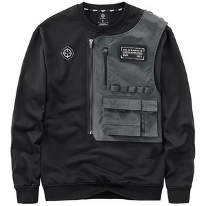 Herrtröjor tröjor mode techwear hi street mekanisk taktisk pullover personlighet last toppar 220919