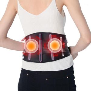 Waist Support Massaging Heating Pad Portable Belt Far Infrared Massage For Abdominal Back Pain1273B
