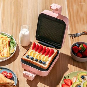 Ekmek üreticileri ev sandviç üreticisi kahvaltı makinesi toaster ev hafif gıda waffle çok fonksiyonlu basınç ısıtma tostu