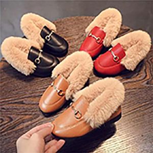 Braun Winter Neue Kinder Leder Schuhe Mädchen Turnschuhe Atmungs Mode Kinder Stiefel Für Jungen Casual Sport Schuhe Kinder Schnee Boot