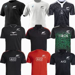 22/23 All Rugby World Cup Jerseys vest Black Sevens Super polo jerseys Maillot Camiseta Maglia Mens training jersey 2021 2022 Rugby shirt shorts S-5XL Tops