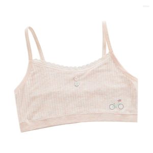 Camisoles Canottiere Gilet da ragazza per studenti 12-16 anni Intimo per scuola media inferiore Reggiseno ad anello non in acciaio