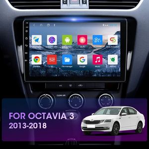 カービデオマルチメディアプレイヤーGPSラジオステレオアンドロイド9 2-DIN WIFI 1G Skoda Octaviaタッチスクリーン