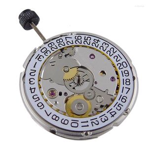 Titta på reparationssatser Hög noggrannhet PT5000 Automatisk mekanisk rörelse 21600 BPH-28800 BPH Datum Display Klon 2824 25 juveler 25,6 mm diameter