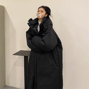 Damskie Parkas Parkas z bawełny płaszcz z kurtki damski Winter Korean Sports Style Parker 220919