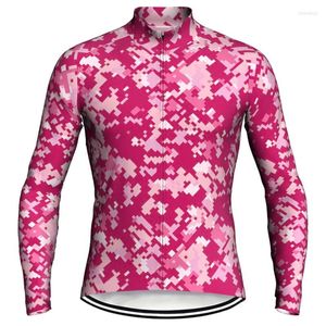Гоночные куртки на открытом воздухе Длинная велосипедная майка MTB Bicycle Wear Bike Men Jacket Ropa Ciclismo Road Mountain Dry Anti-Sweat Sport Clothing