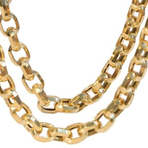 Ketten AU750 Gold 18K Gelb Halskette Herren O Chain Heavy