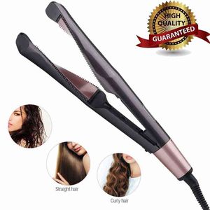 ROZWIĄZANIE HAIR PROPERTERERY CERMICZNE TOURMALINE PŁATNE ŻESTODNE PROPORTER Curler 2 w 1 skręcony talerz Podwójne napięcie