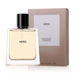 Kahraman parfüm erkek eau de tuvalet sprey 100ml iyi koku uzun süre kalıcı vücut sisi hızlı gemi