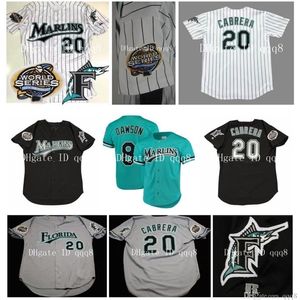 Glacustom Florida Jerseys Dawson Sheffield Giancarlo Stanton Miguel Cabrera Dontrelle Willis Hanley Ramirez Rodriguez Jerseys de beisebol