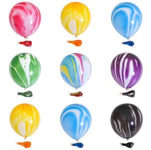 Festlig fest färgglad latexballong 10 tum 12 tum helium ballon födelsedag dekoration bröllop luft ballonger evenemang julförsörjning prop leksak