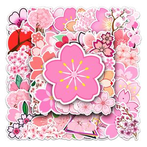 50PCS Small Skateboard Stickers Sakura For Car Baby Helmet Pencil Case Diary Phone Laptop Planner Decor Book Album Kids Toys DIY Decals