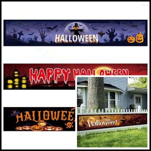 Party-Dekoration, 50 cm x 300 cm, Halloween-Banner, Urlaubsatmosphäre, Weihnachten, Pull-Flagge, Hintergrund-Layout für den Außenbereich