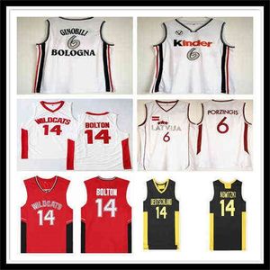 WSKT College usa Wildcats High School 14 Troy Bolton Jersey Movie Basketball Deutschland 14 Dirk Nowitzki Kinder 6 Manu Ginobili Latvija 6 Kris